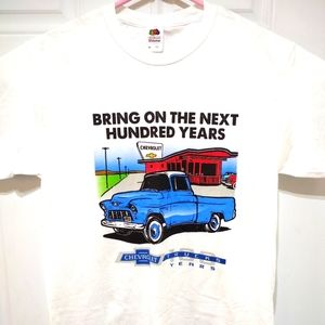 Chevrolet Truck 100 Years T-shirt Size Medium